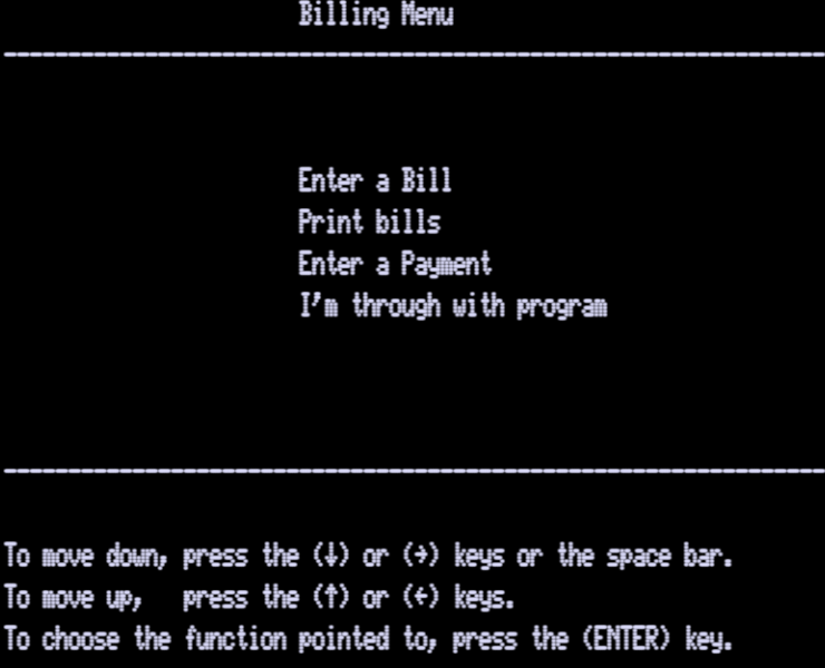 Screen shot